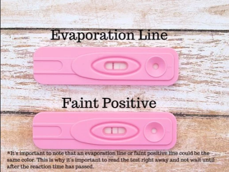 Can You Get A False Positive Pregnancy Test In Perimenopause What Are Pregnancy Tests Evaporation Lines Fertility 2 Family